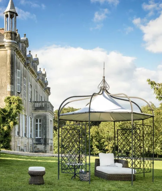 Pavillon Solaire achteckig