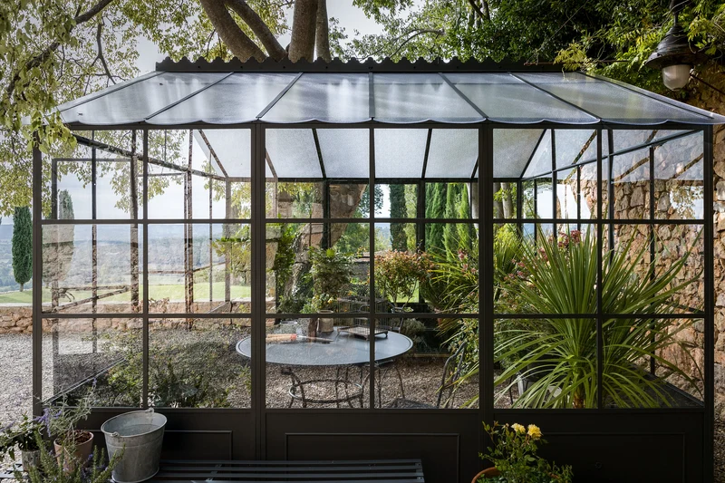 Freistehende Orangerie
