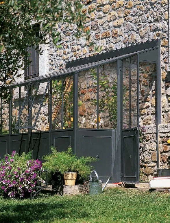Orangerie als Anbaumodell groß