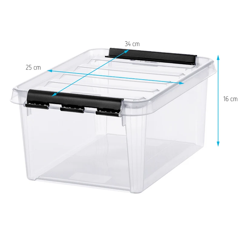 SmartStore Box KLAR - 34x25x16cm (8L) Hoch