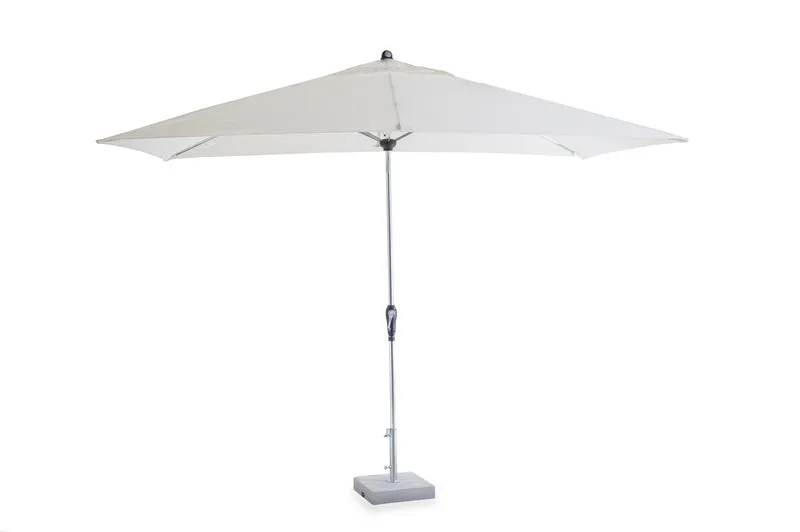 Rechteckiger Sonnenschirm Lipari verstellbar mit Aluminium