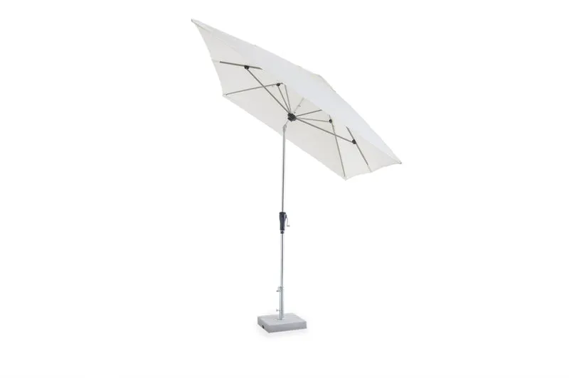 Rechteckiger Sonnenschirm Lipari verstellbar mit Aluminium
