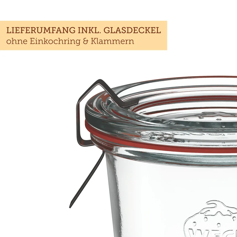 WECK Sturzglas 160ml - 6 Stück
