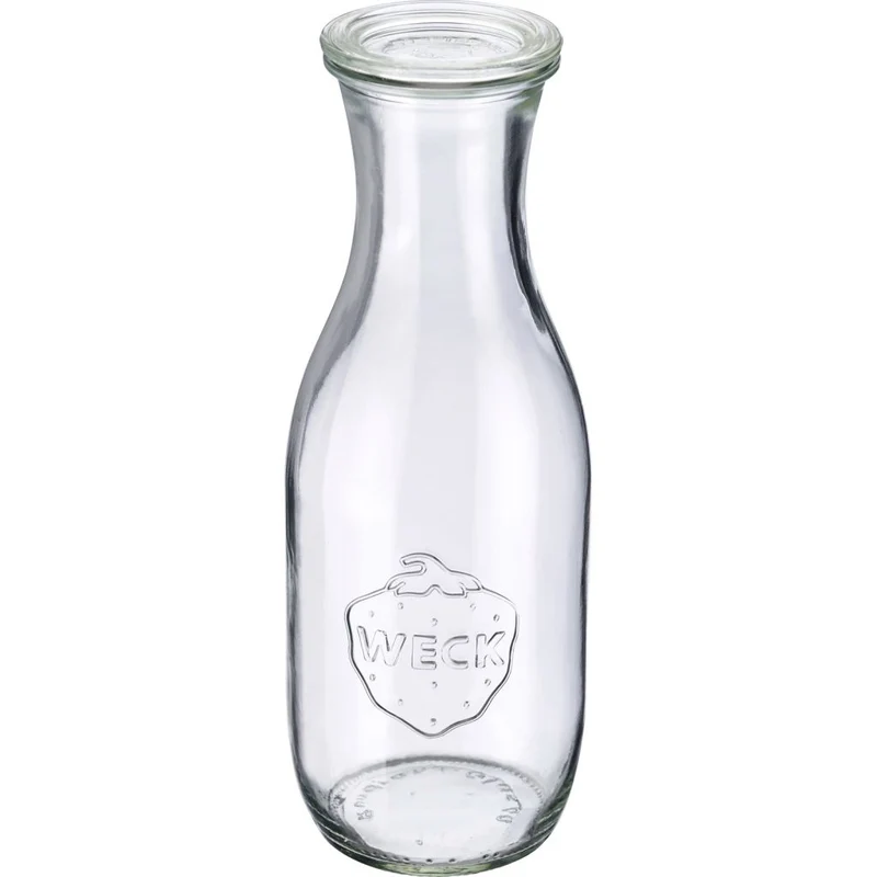 WECK Flasche 1 l, Ø60mm 6er-Pack