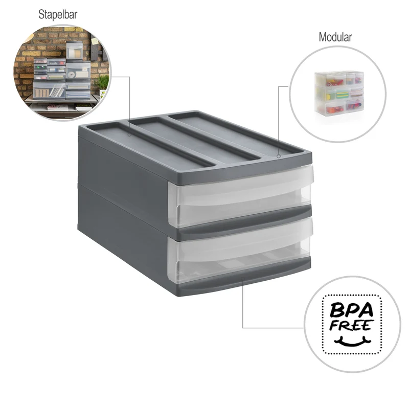 Schubladenbox M Duo SYSTEMIX