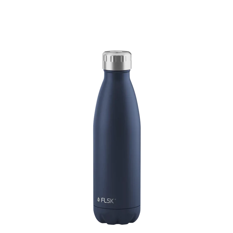 FLSK Trinkflasche aus Edelstahl 500 ml - midnight