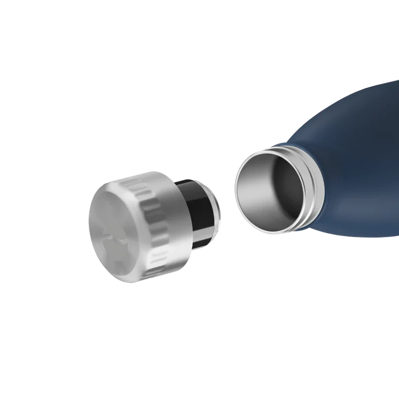 FLSK Trinkflasche aus Edelstahl 500 ml - midnight
