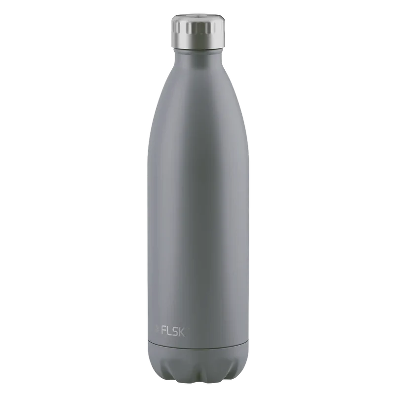FLSK Trinkflasche aus Edelstahl 1000 ml - stone