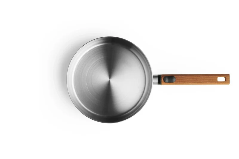 Flachpfanne Ø24cm Edelstahl - Logic Steel