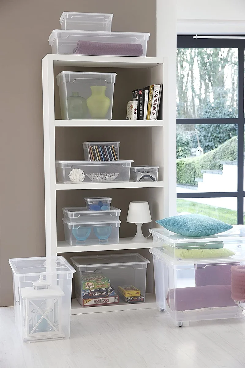 Box Lady Shoe 5 l CLEAR