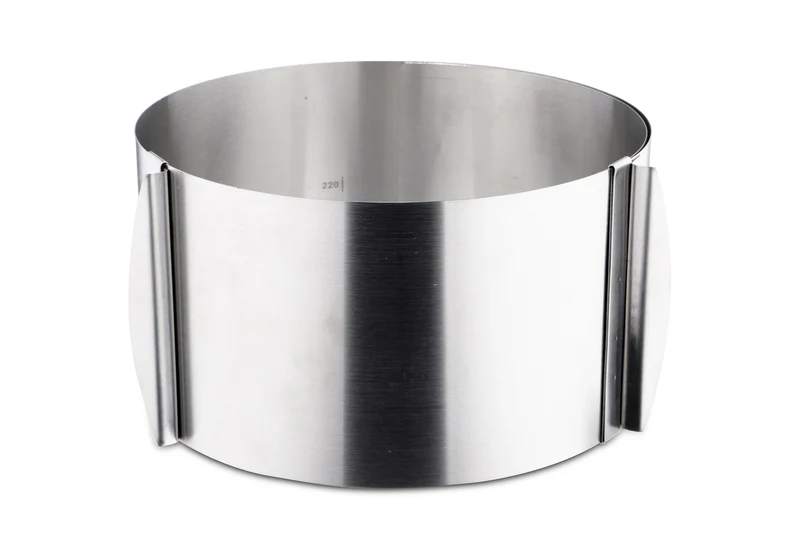 Tortenring Ø16-30cm x 14,5cm Edelstahl satiniert
