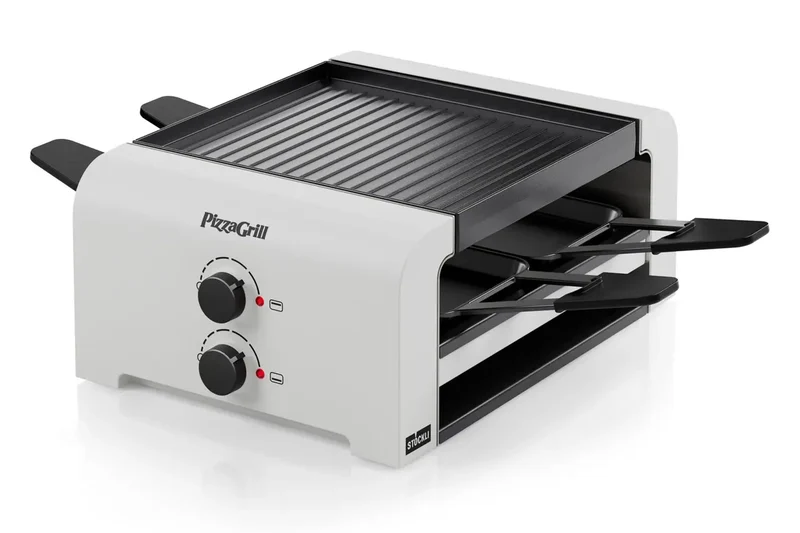 PizzaGrill für 4 Personen - white