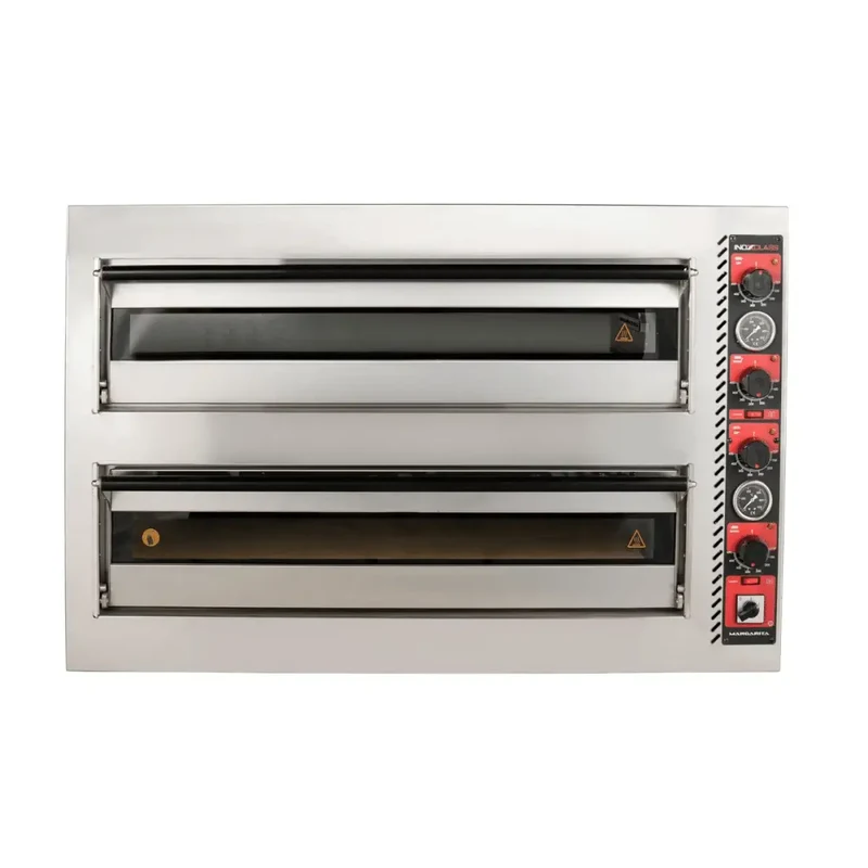 Elektro Pizzaofen Analog - 6 + 6 x 30 cm