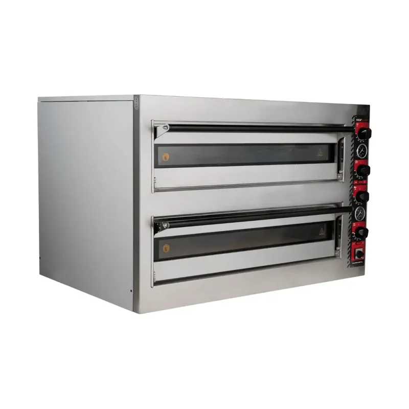 Elektro Pizzaofen Analog - 6 + 6 x 30 cm