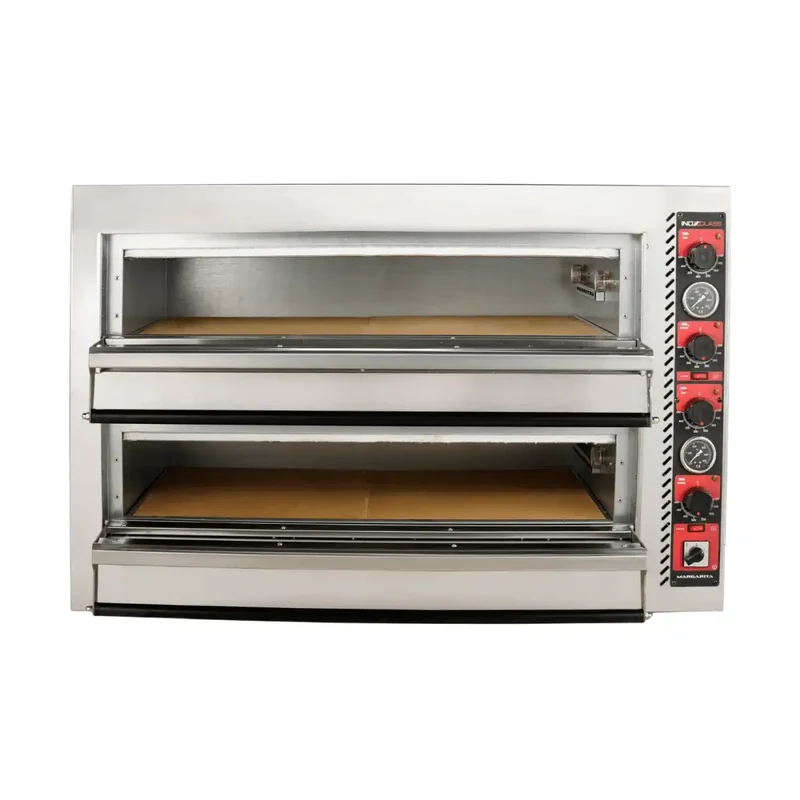 Elektro Pizzaofen Analog - 6 + 6 x 30 cm
