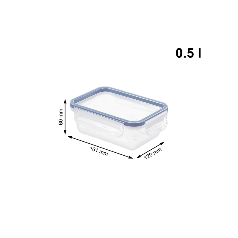 Kühlschrankdose 0,5 l CLIC & LOCK