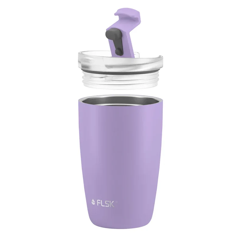 FLSK Kaffeebecher aus Edelstahl 350 ml - lavender