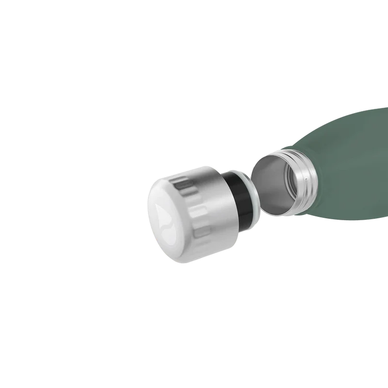 FLSK Trinkflasche mit Becher 700ml - ridge green