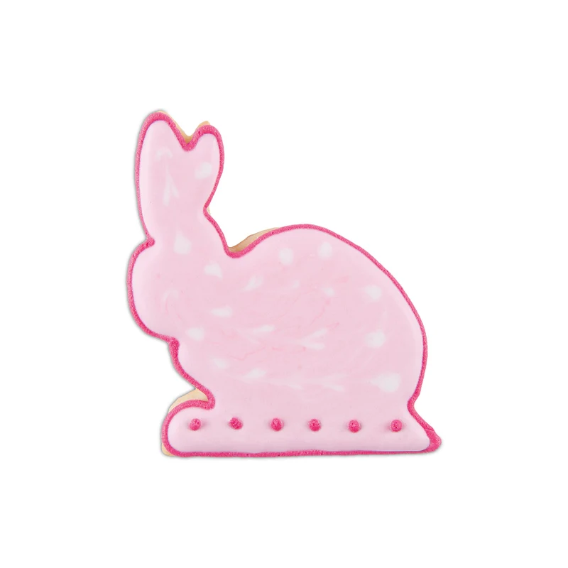 Ausstecher Hase liegend