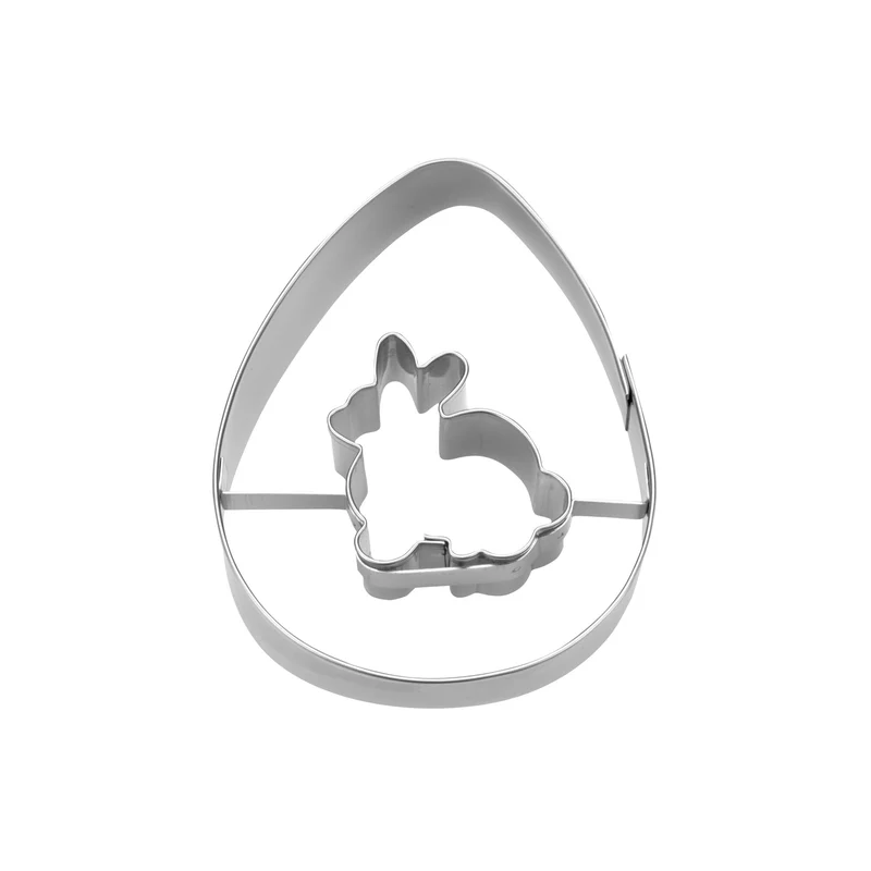 Ausstecher Ei mit Hase