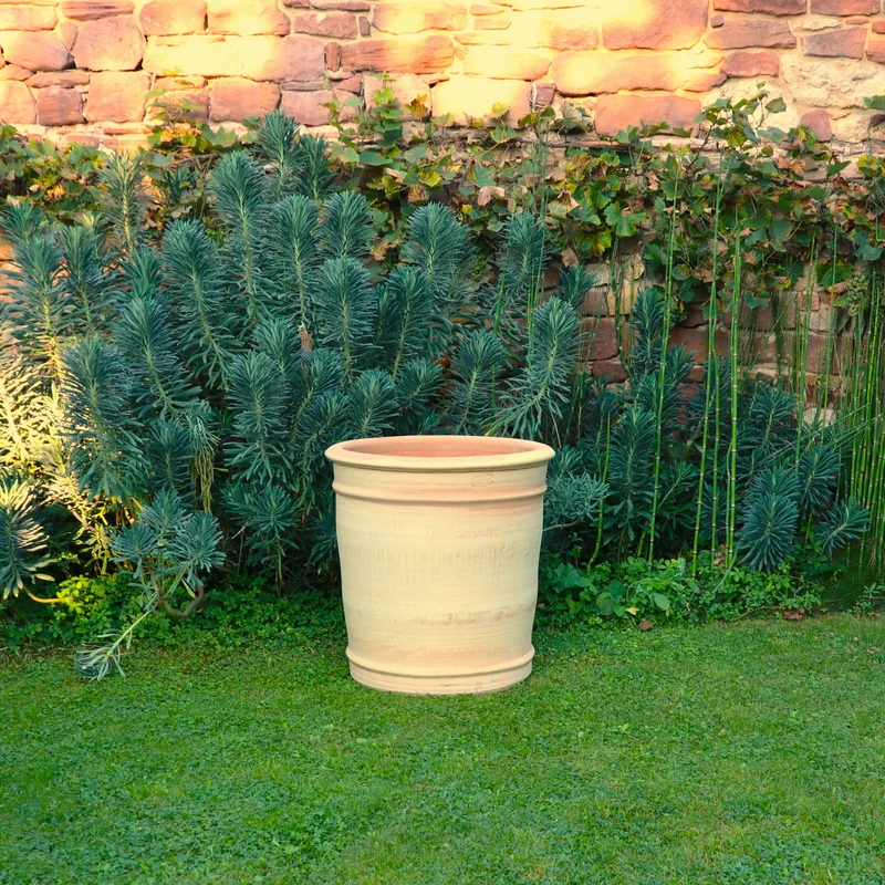 XXL Terracotta Pflanzkübel "Canna", H=60 cm