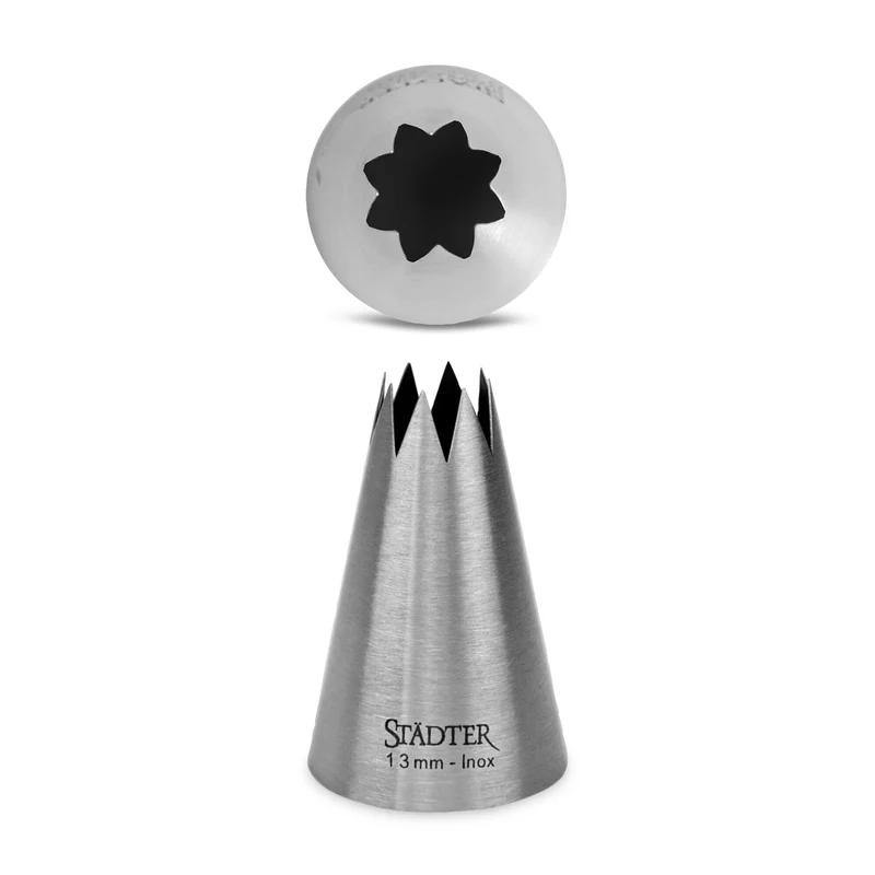 Sterntülle Edelstahl 13mm