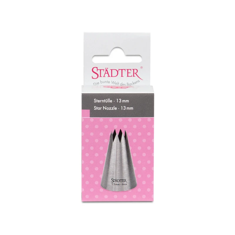 Sterntülle Edelstahl 13mm