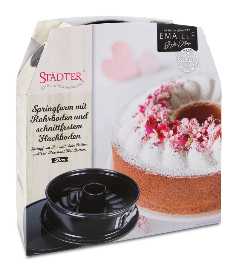Springform Ø26cm mit 2 Böden