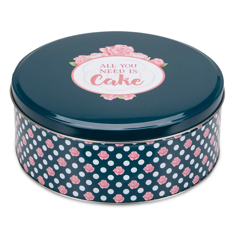 Gebäckdose "All you need ist Cake" Ø16,5cm
