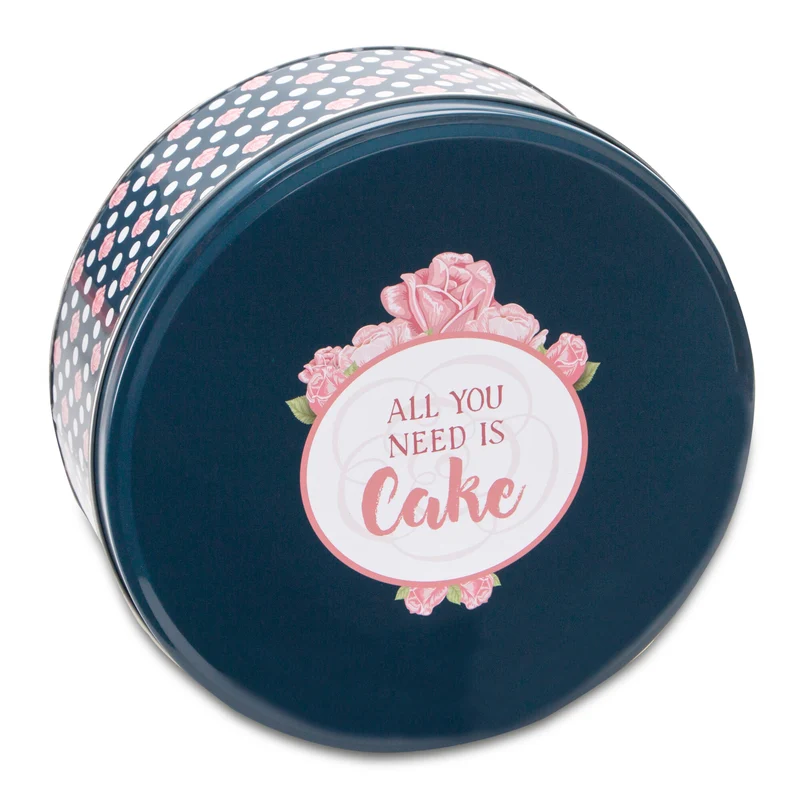 Gebäckdose "All you need ist Cake" Ø22cm
