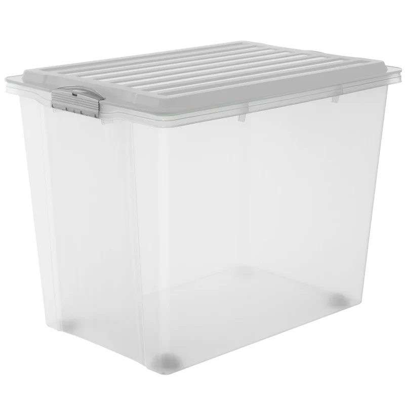 Stapelbox mit Rollen DIN A3, 70 l COMPACT