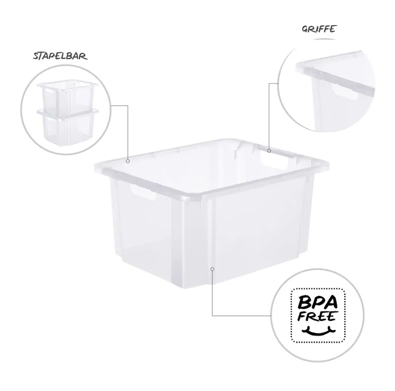 Drehstapelbox 46 l REVERSO