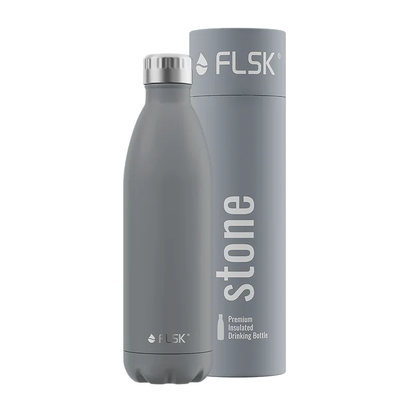 FLSK Trinkflasche aus Edelstahl 750 ml - stone