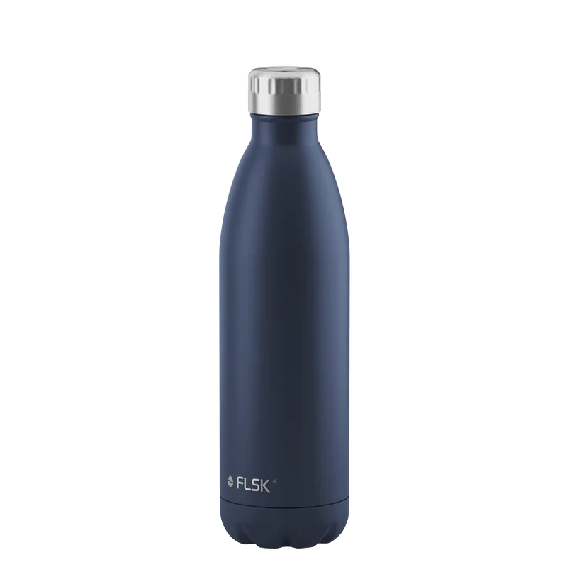 FLSK Trinkflasche aus Edelstahl 750 ml - midnight