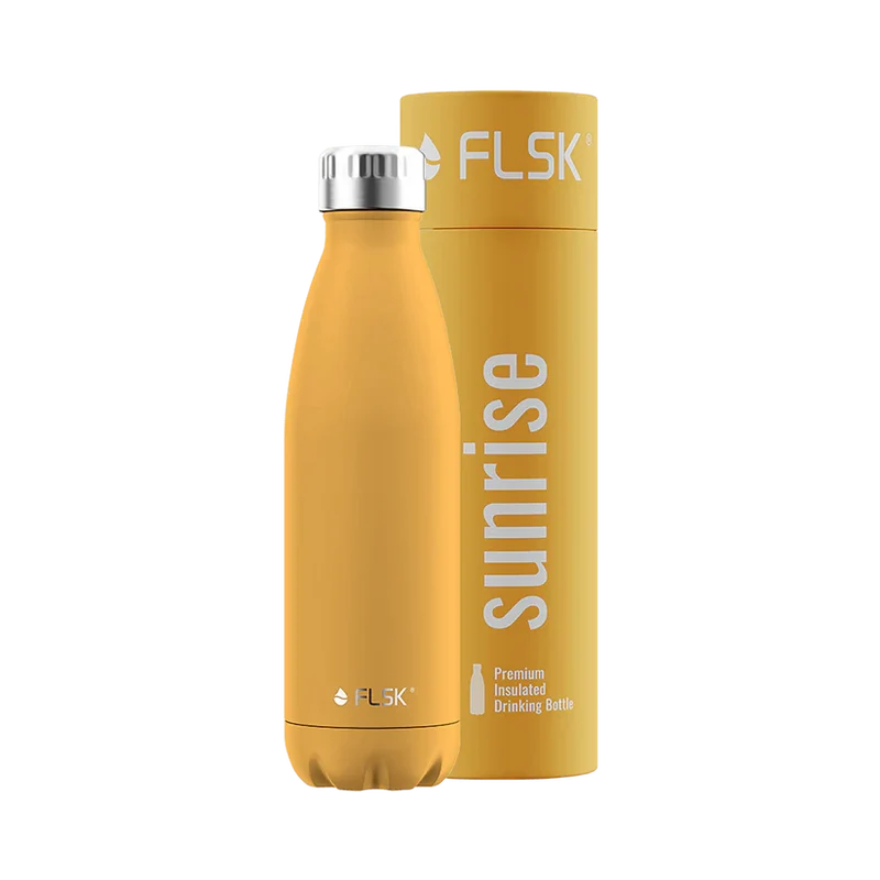 FLSK Trinkflasche aus Edelstahl 500 ml - sunrise