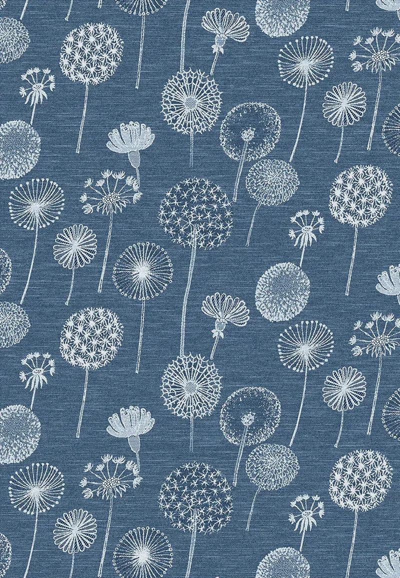 Gläsertuch Pusteblume marine