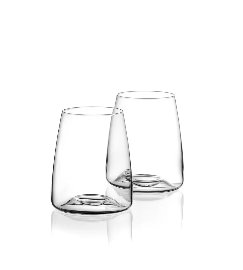 Wasserglas „Side“ VISION-Serie – 2er-Set | 480 ml Design-Gläser