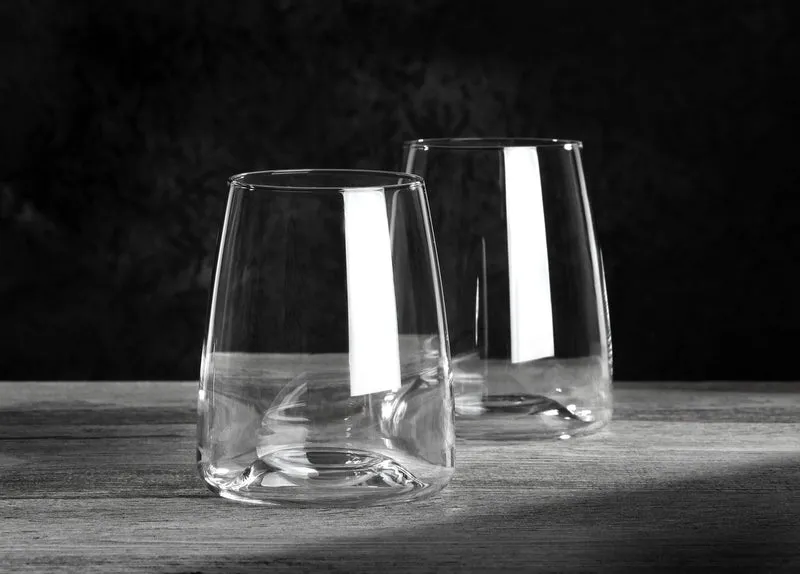 Wasserglas „Side“ VISION-Serie – 2er-Set | 480 ml Design-Gläser
