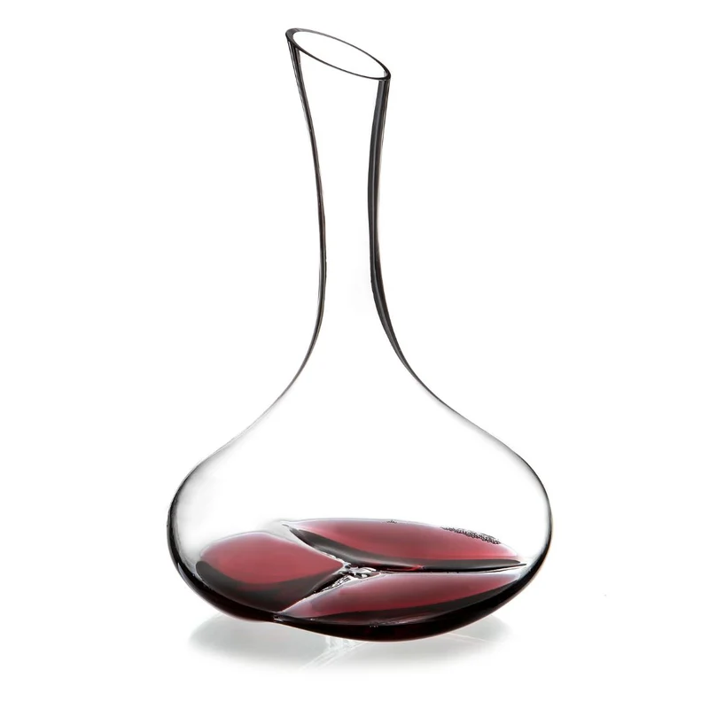 Dekanter Pebble von Zieher aus Kristallglas – 1,8 L Handarbeit