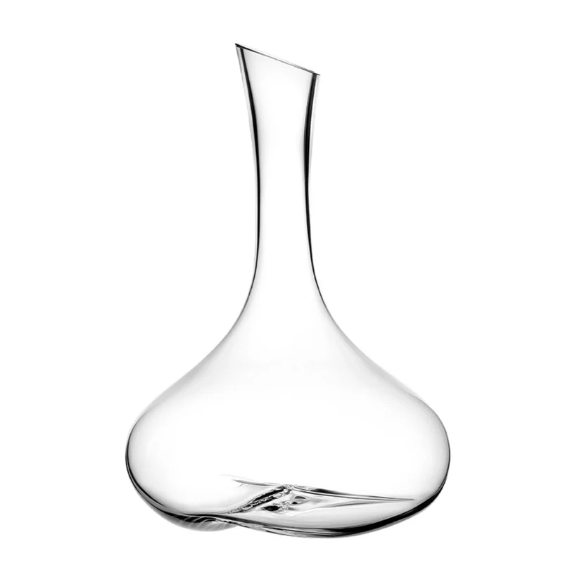 Dekanter Pebble von Zieher aus Kristallglas – 1,8 L Handarbeit