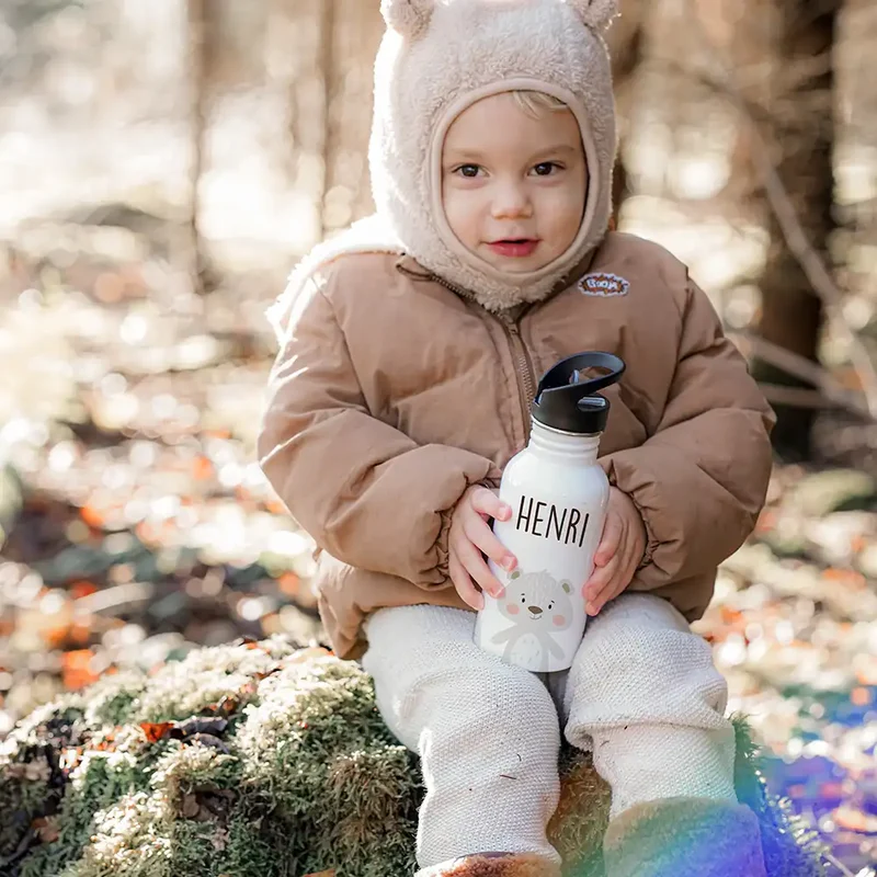 Trinkflasche Kinder Edelstahl - Baby Koala