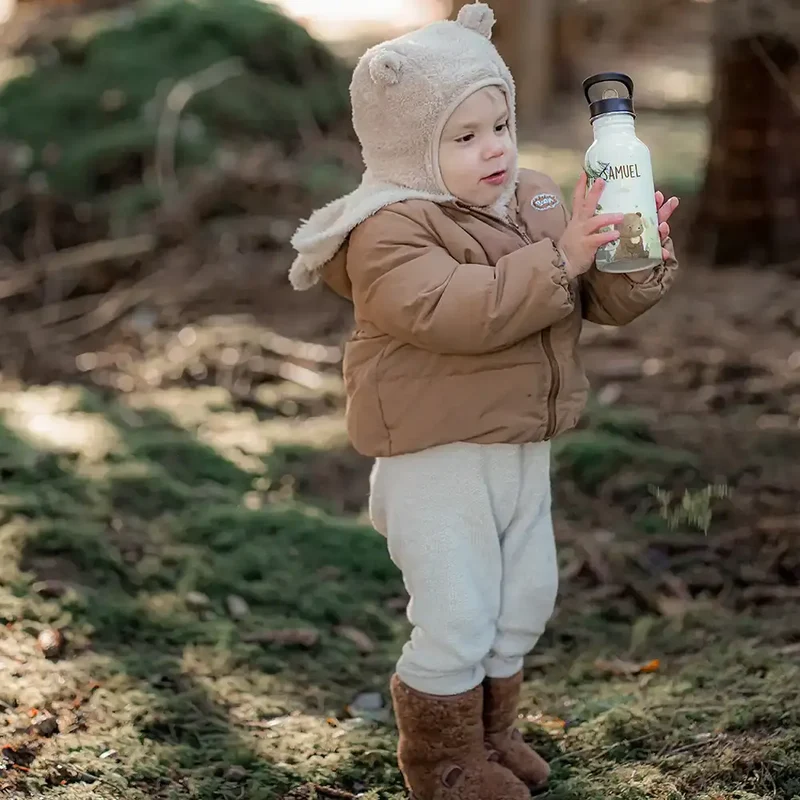 Trinkflasche Kinder Edelstahl - niedliche Motive