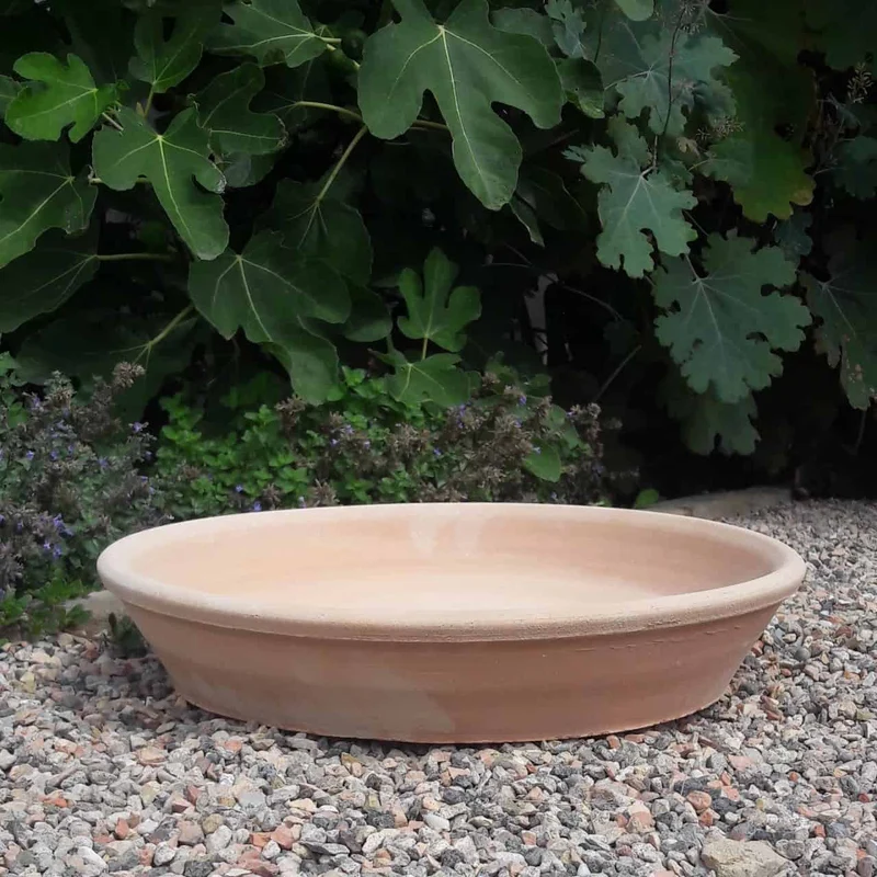 Terracotta Unterteller, Untersetzer 25 cm