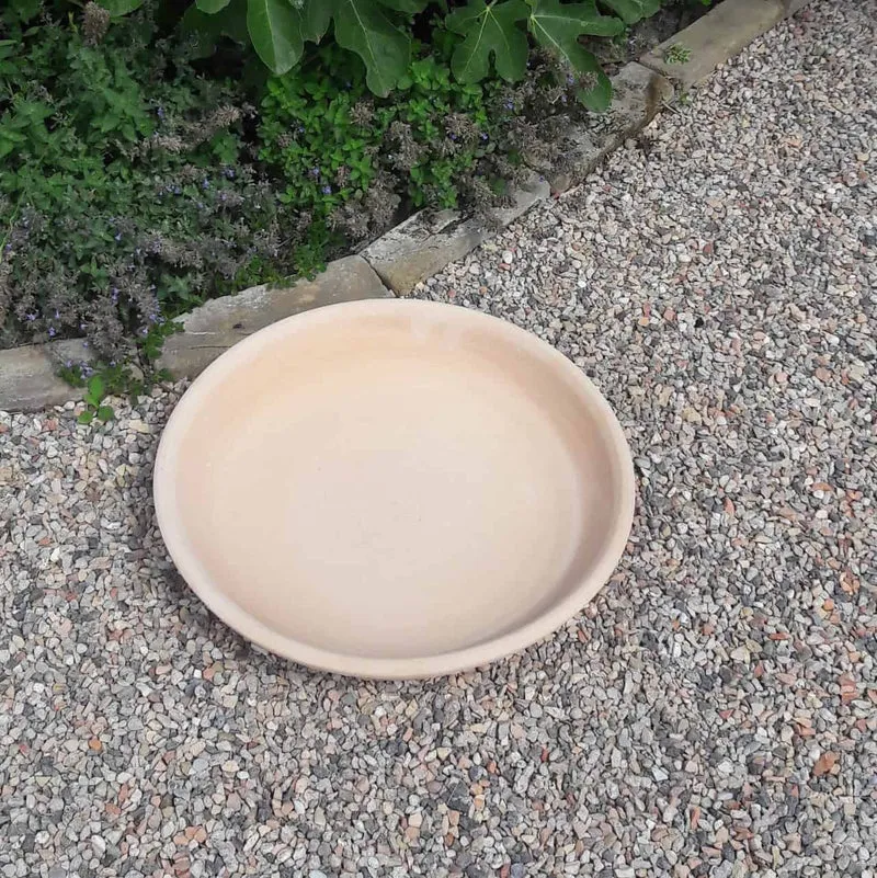 Terracotta Unterteller, Untersetzer 25 cm