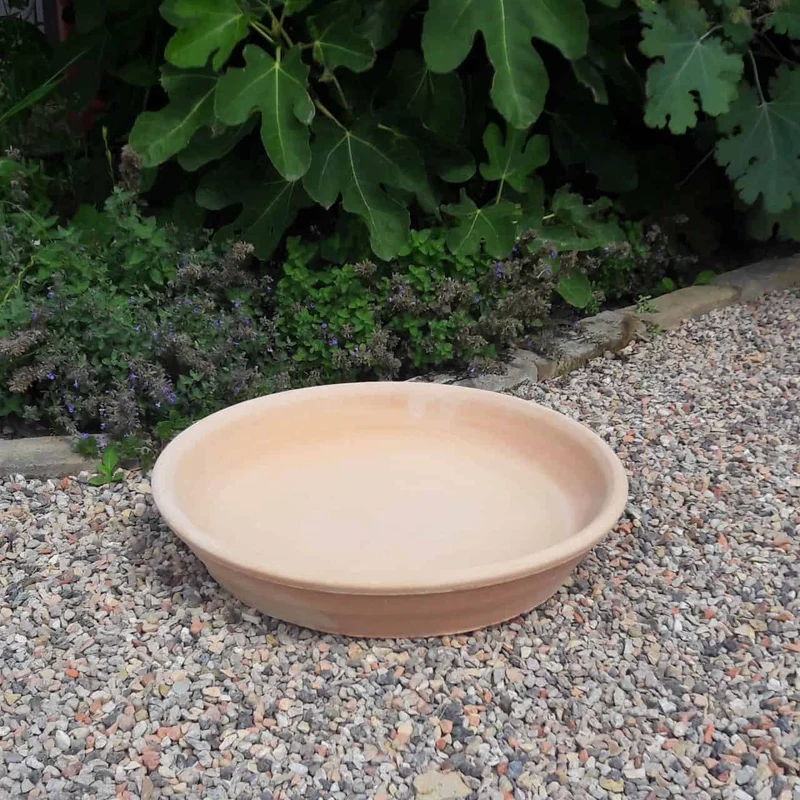Terracotta Unterteller, Untersetzer 25 cm