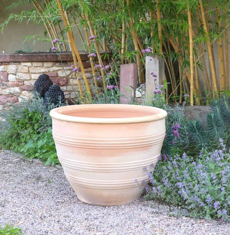 frostbeständiger großer Pflanzkübel "Veronica" D=75cm