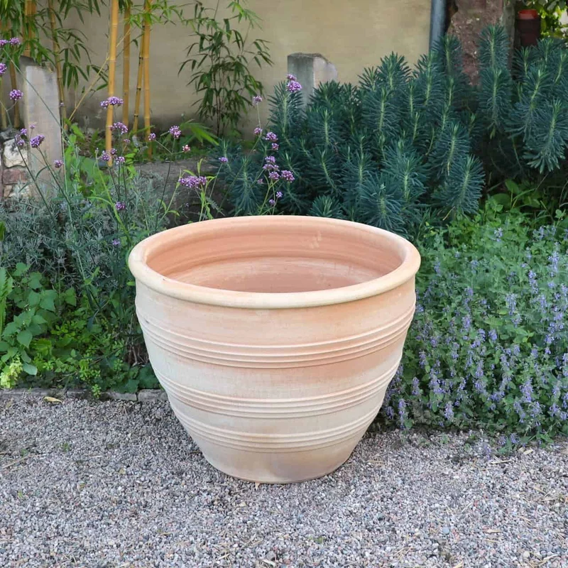 frostbeständiger großer Pflanzkübel "Veronica" D=75cm