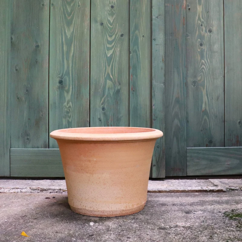 Terrakotta Blumentopf „Hosta“ 35 cm – Handgemacht & Frostfest