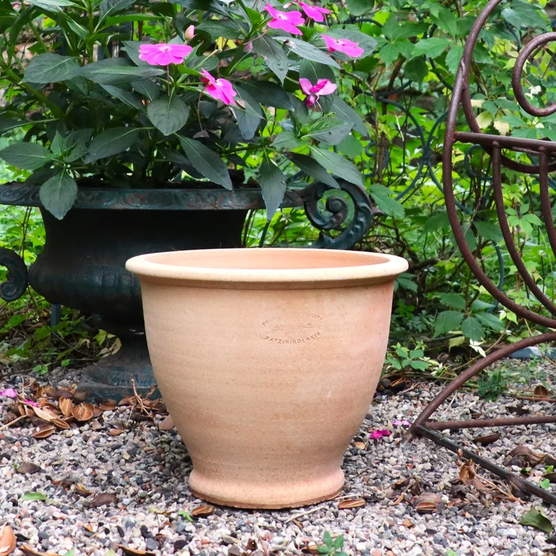 Terrakotta Pflanztopf „Rubus“ 30 cm – Handgemacht & Frostfest