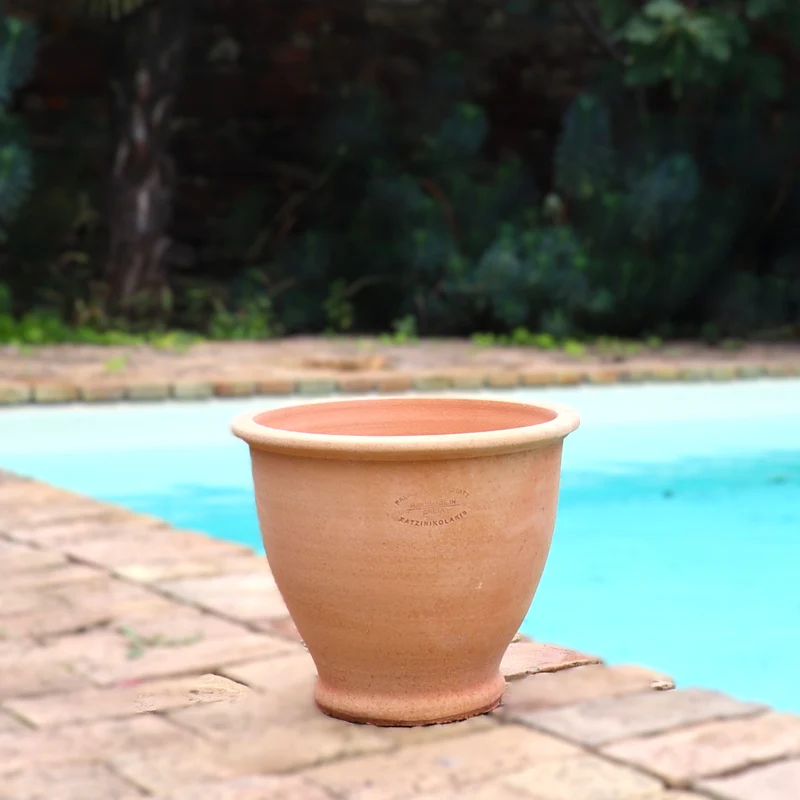 Terrakotta Pflanztopf „Rubus“ 30 cm – Handgemacht & Frostfest
